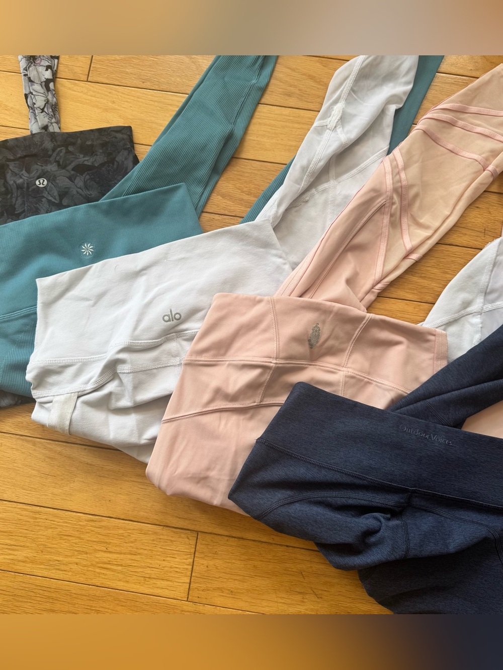 Activewear Leggings Bundle Size S / 4 Lululemon Alo Athleta FP Movement Outdoor